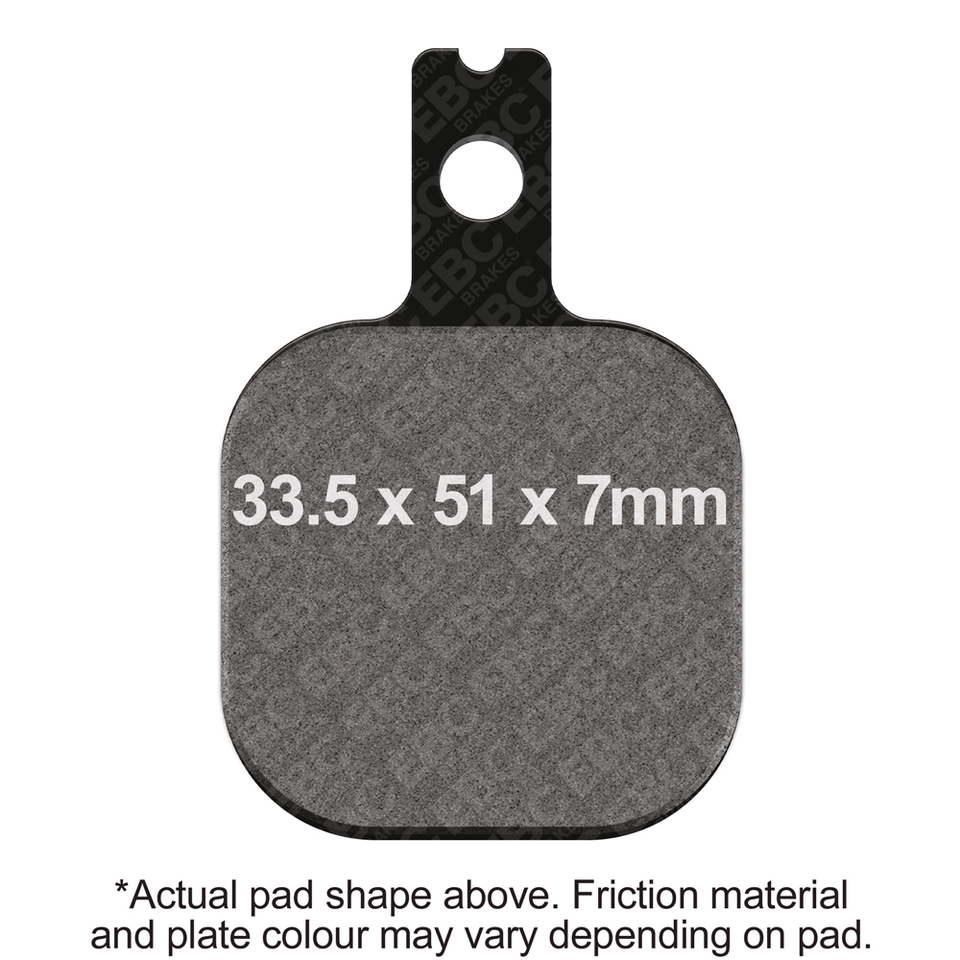 EBC Brake pads Billet 6 organic (2pack)