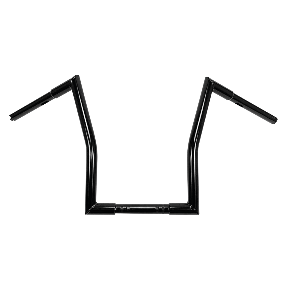 1" Square Fat Ape Hanger 15" BLK TBW