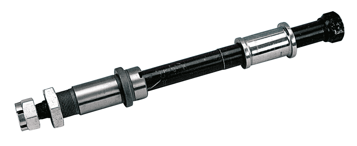 Chrome Front axle with hardware