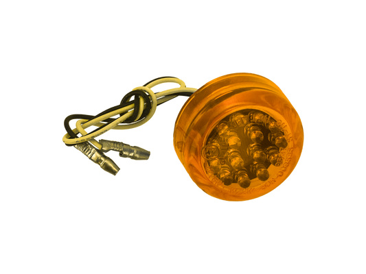 GZP Mini round marker clear LED amber le