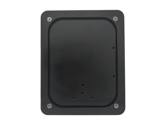 GZP black license frame Belgium 174x139