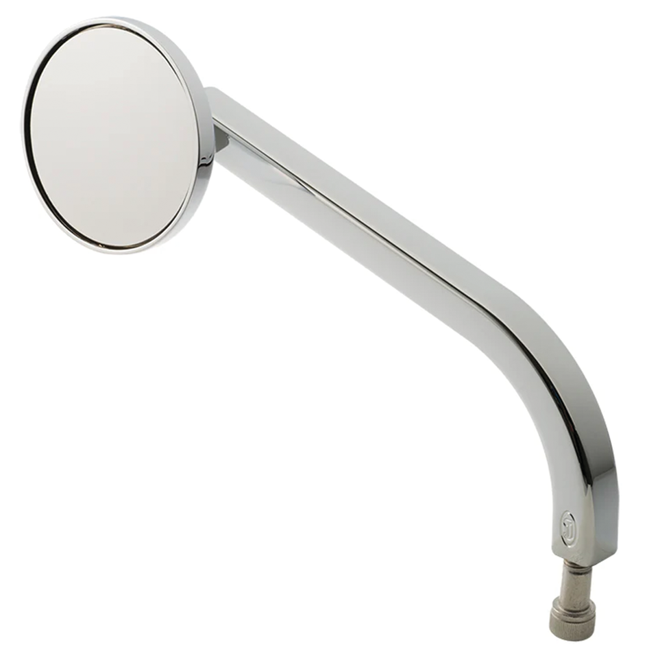 JM Mirror No. 2 Solid Long LH Chrome