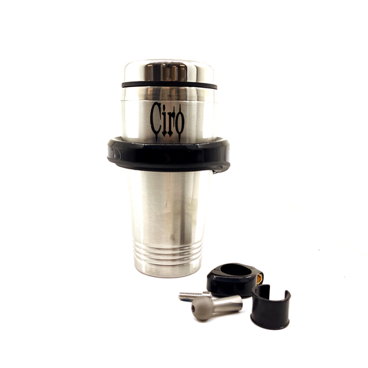 Cup holder 7/8"-1" clamp mount black