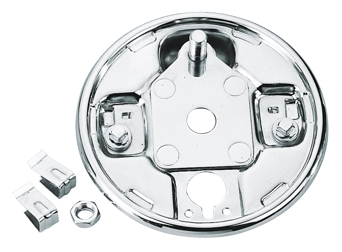 GZP Rear brake backing plate Chr. 1958-1