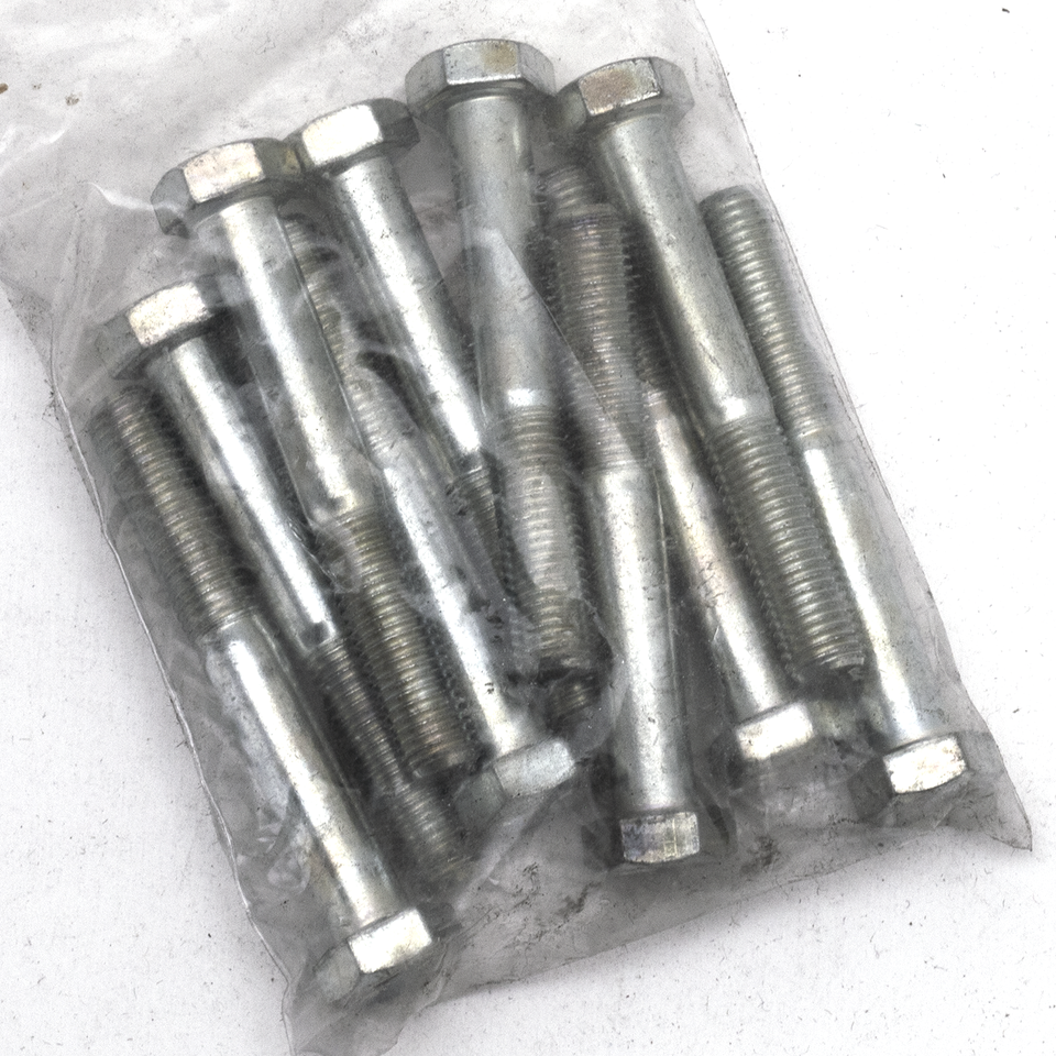 10pck hex bolt 5/16-24x2-1/4" UNF zinc