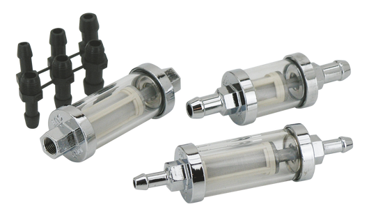 GZP Short Fuel filter 1/4 inch "See thro