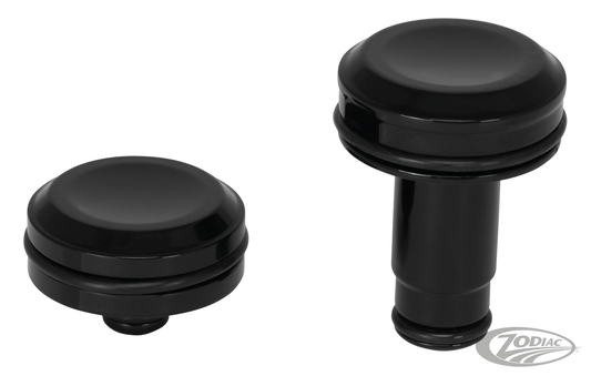 Front Axle Cover Smooth Black FXFB18-Up