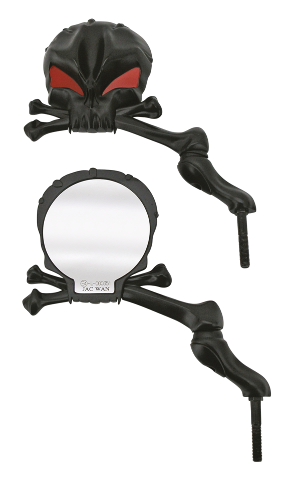 GZP Black Skull Mania mirrorset