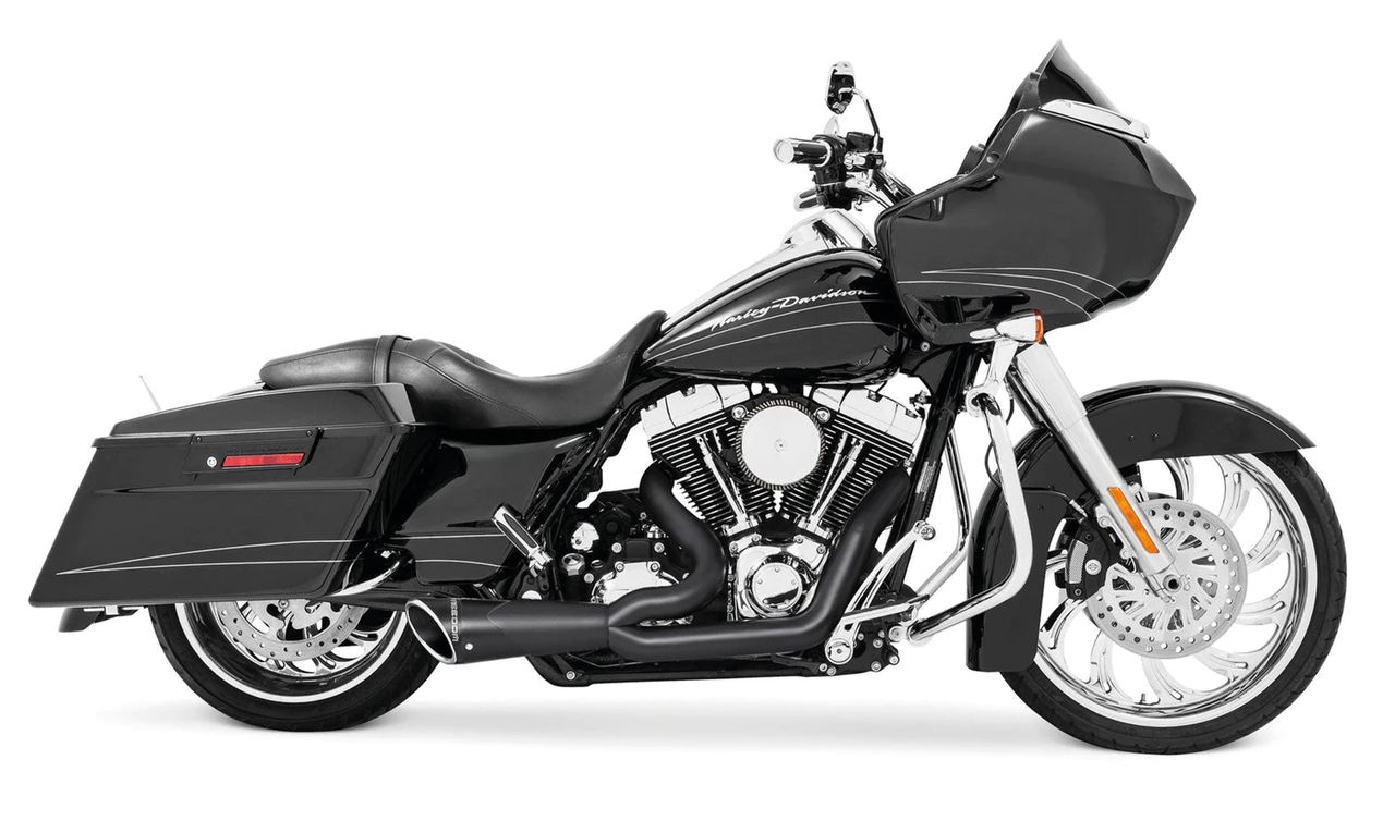 FLH/T95-16 COMBAT 2-1 SHORTY BK/BK  (4.5