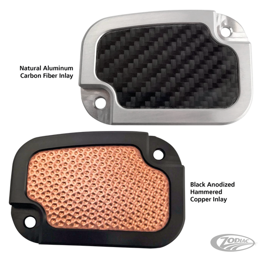 Master Cyl Cover FLH/T13-17 Carbon Natur