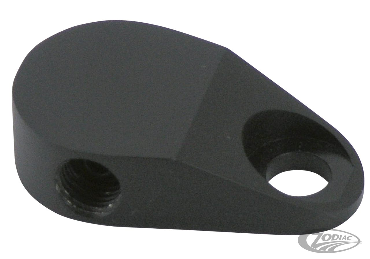 Blk.Brake Tee V-ROD 3/8"-24 UNF Convex