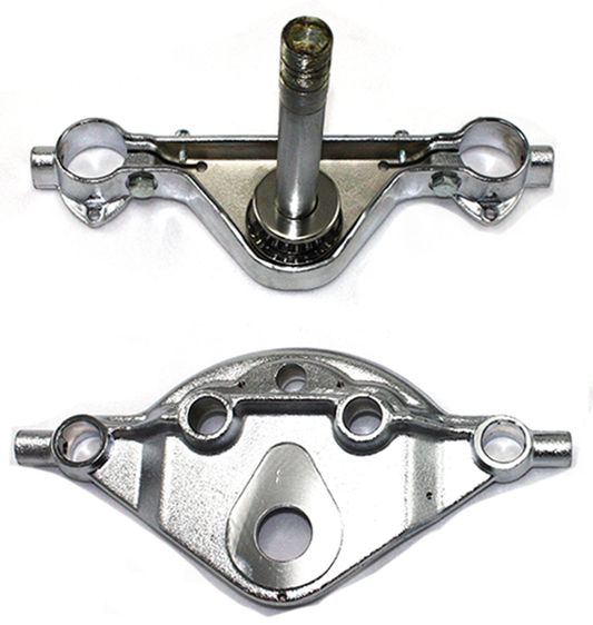 Triple tree set 41mm FLH/T84-08 chrome