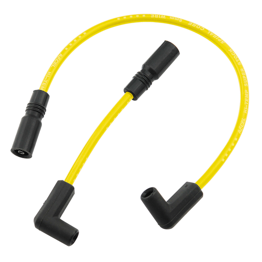 Accel S/S Yellow plugwires FXD99-up Buel