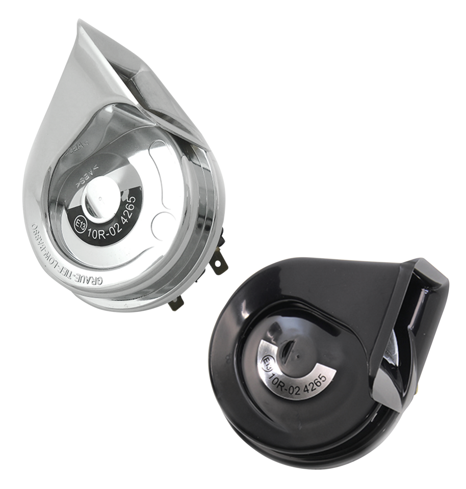 Chrome Cow Bell Horn 12V