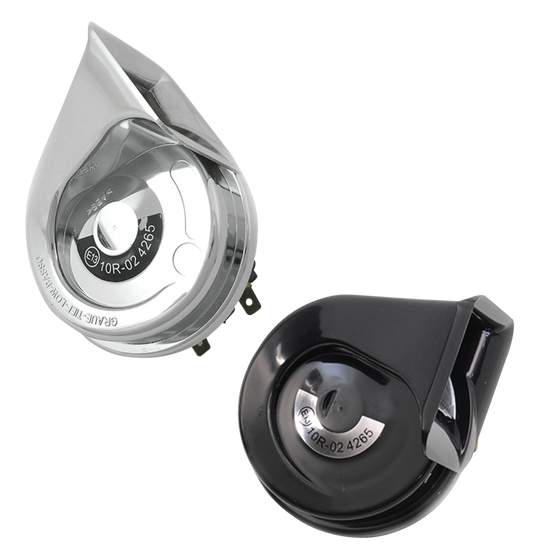 Chrome Cow Bell Horn 12V