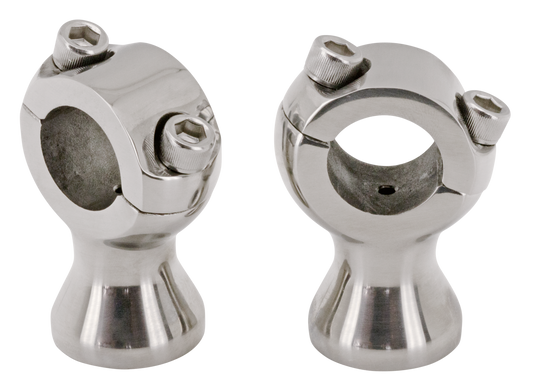 Polished stainless Speedfreak riser set