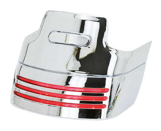 GZP Chr ABS rear fender ext. f/tri-bar l