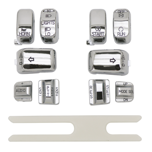 GZP Chr swtchcapkit XL/FXD/F*ST/FLHR96up