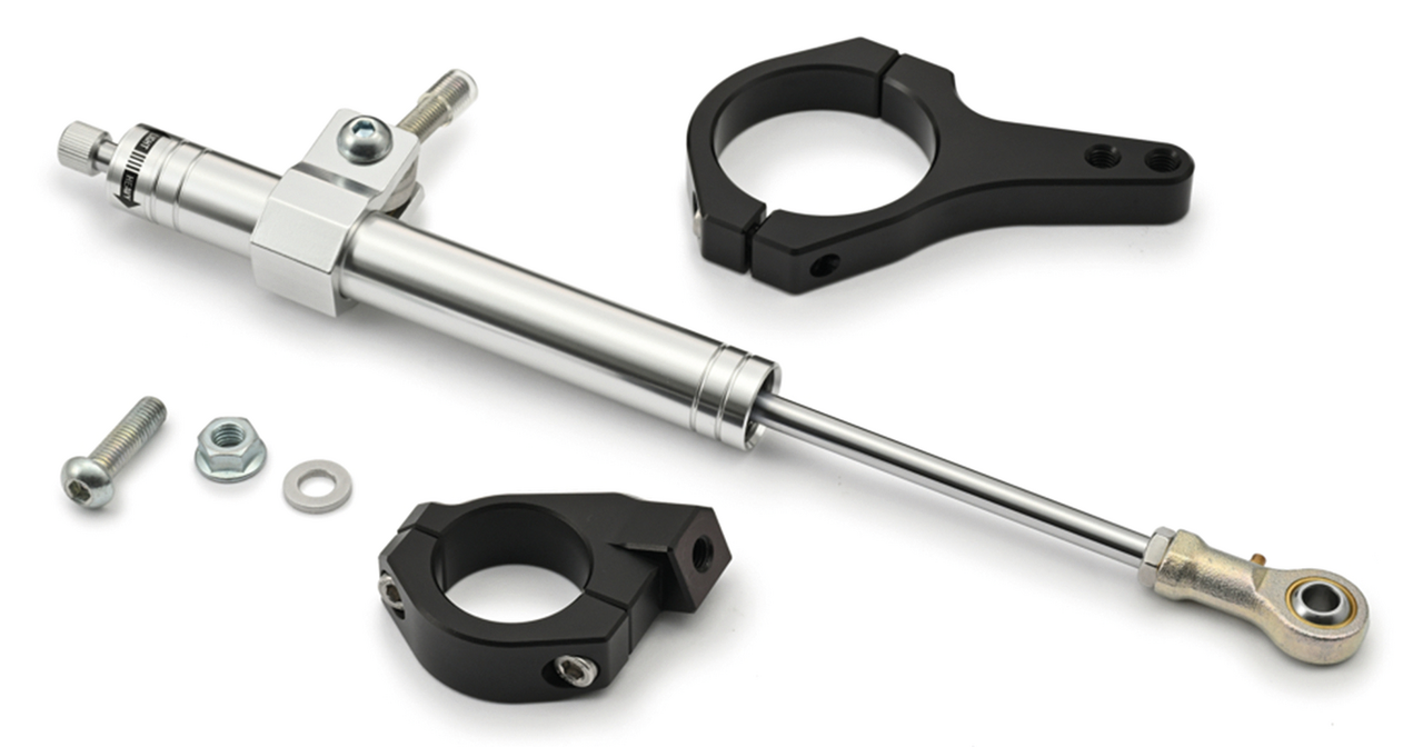 Steering Damper Kit Silver RH1250S21-Up