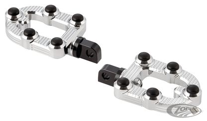 Ness MX Foot Pegs Chrome No Mounts