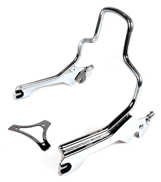 Det. Sissy Bar Shorty Chrome FLFB18-Up