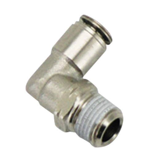 Air line connector threaded,90Degree