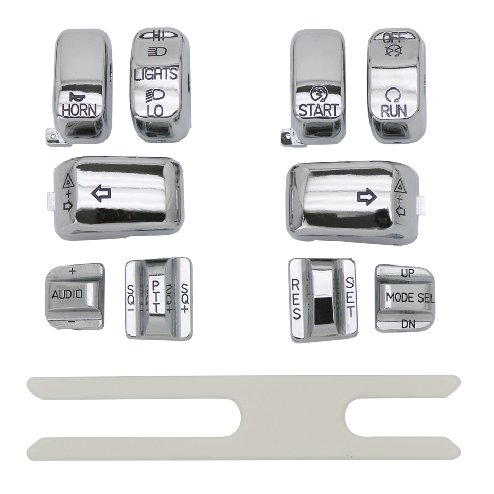 GZP Chr switch cap kit FLHT/C96UP