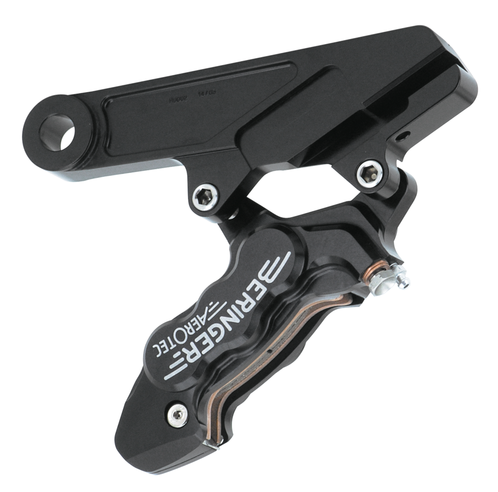 6-Piston Rearbrake Softail 1984-99 Black