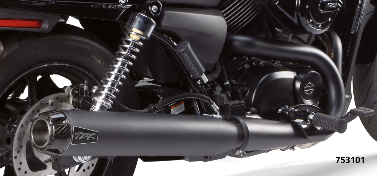2Bros Street XG750 15-UP BLACK S/O - STD