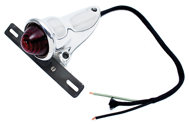 Polished Crocker style taillight