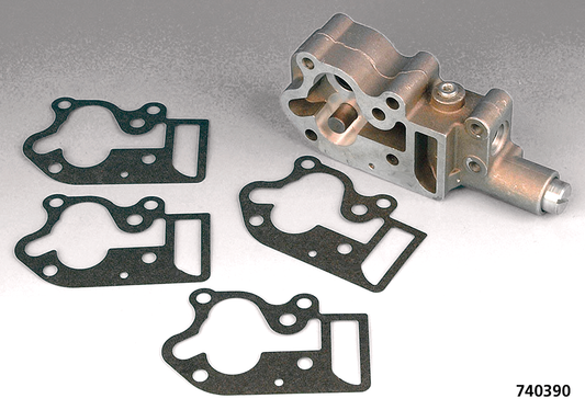 10pck Gasket oil pump cover Black paper