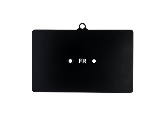 Blk Licence plate France