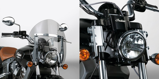 Switchblade Shty kit Indian Scout chrome