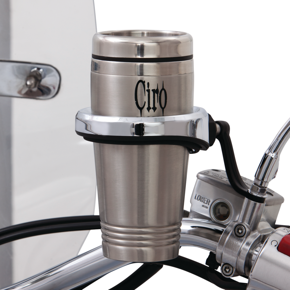 Cup Holder mirror stem mount black