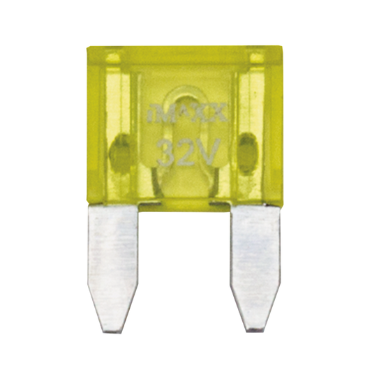 10pck Flat Mini Fuse 20 Amp.