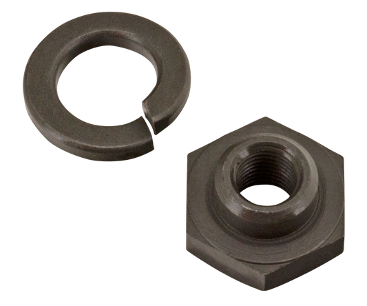 Seat post rod lock nut & washer, prkrzd