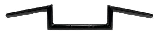 1" Handlebars Square 4" BLK dimple