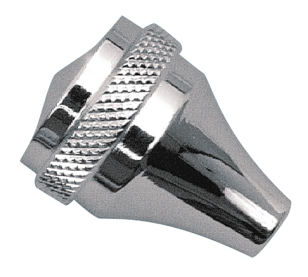 GZP Chrome knurl choke knob 10-32 thread