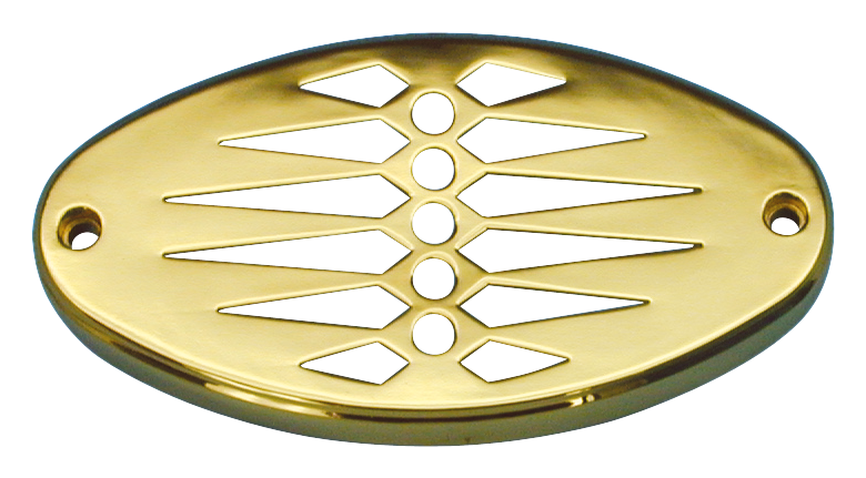 GZP Gold cast cateye lens grill