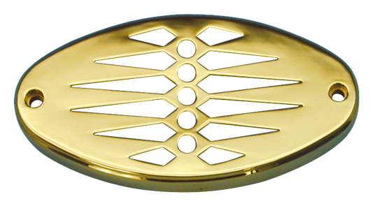 GZP Gold cast cateye lens grill