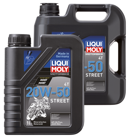 1l Motorbike Oil 4T 20W-50 Street