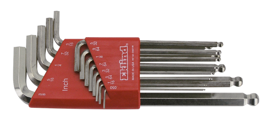 Bright Ball Allen wrenches Inch 13Piece