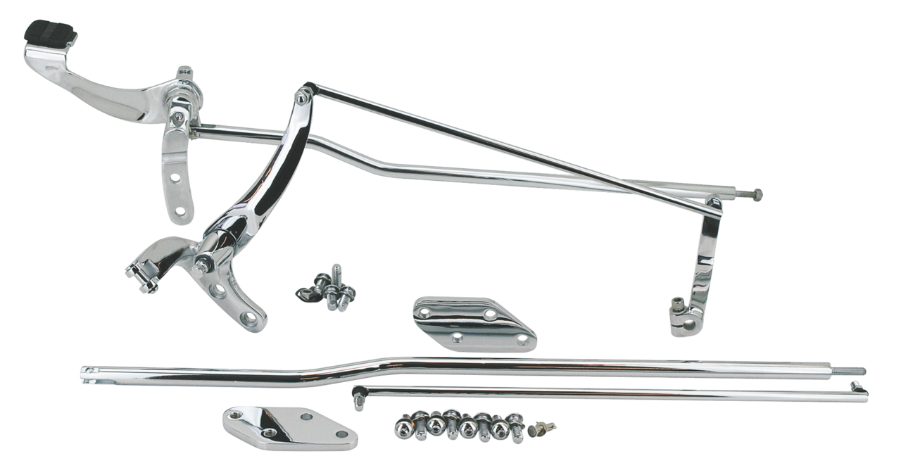 GZP Chrome forward cntrl kit FXD06-17