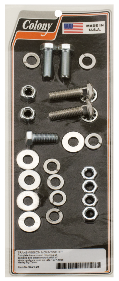 Transmission mounting kit BTL77-86 Zinc