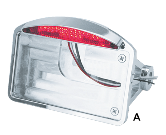 GZP Side mnt lic. plate w LED light H