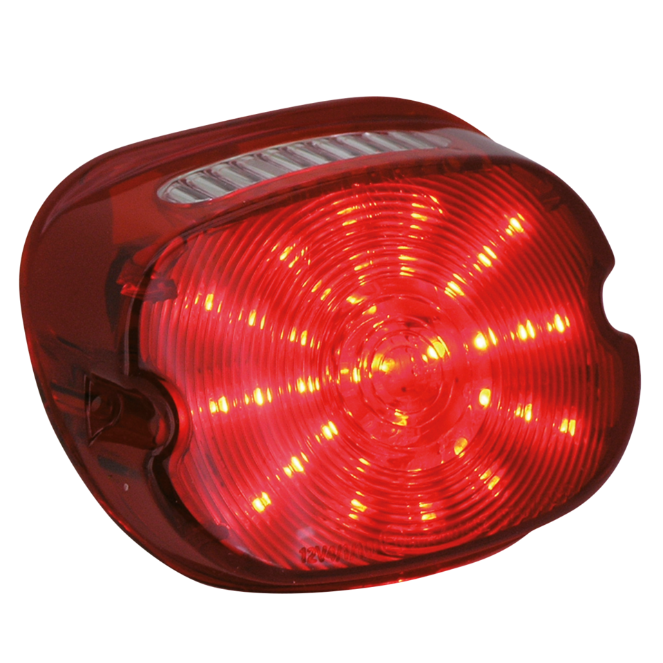 GZP LowPro H-D LED taillight red lens E-