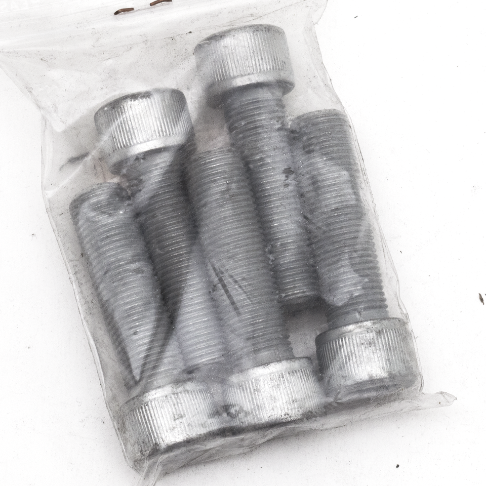5pck allen bolt 1/2-20x1-3/4" UNF zinc