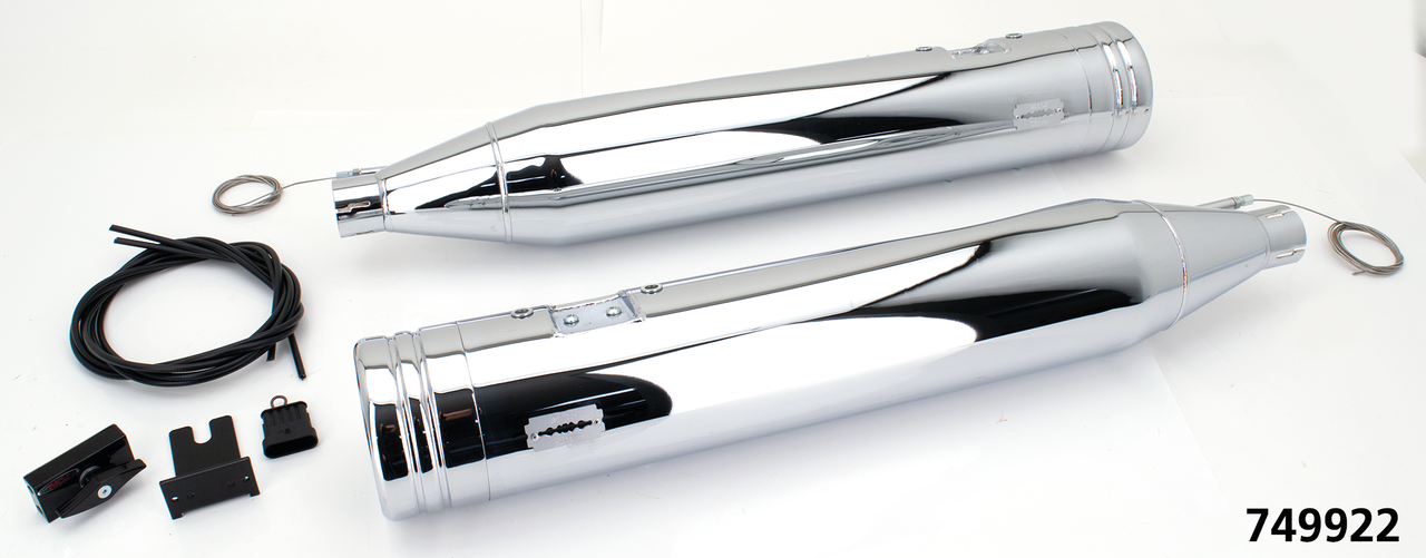 MCJ 120 Slip-Ons FLH/T95-16 Chrome