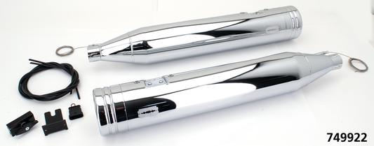 MCJ 120 Slip-Ons FLH/T95-16 Chrome