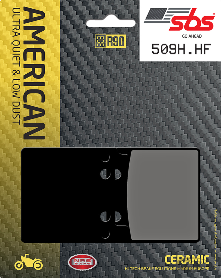 SBS HF Brake pads PM 162x2 - 509HF